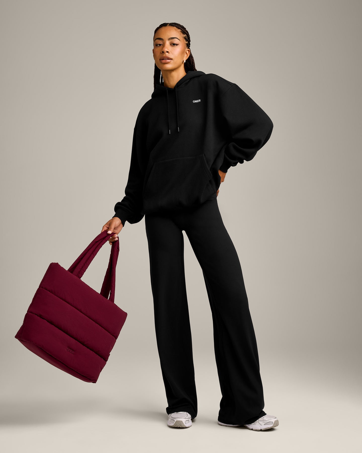 Foundations Cosy Hoodie | Black