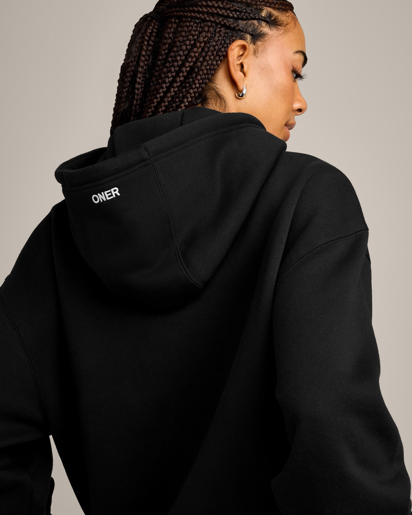 Foundations Cosy Hoodie | Black
