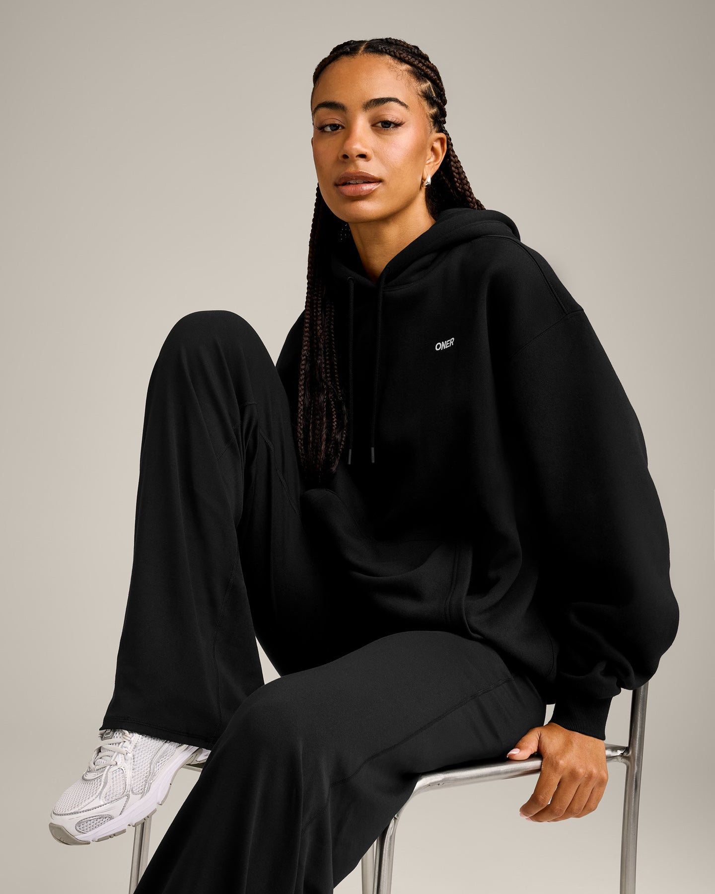 Foundations Cosy Hoodie | Black