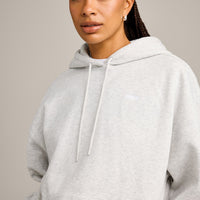Foundations Cosy Hoodie | Light Gray Marl