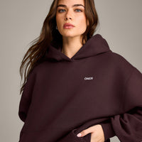 Foundations Cosy Hoodie | Plum Brown