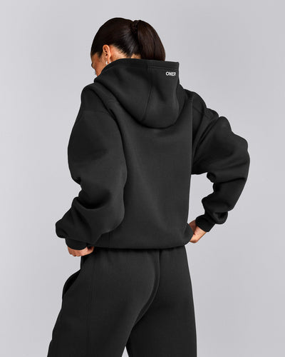 Foundations Cosy Hoodie | Soft Black