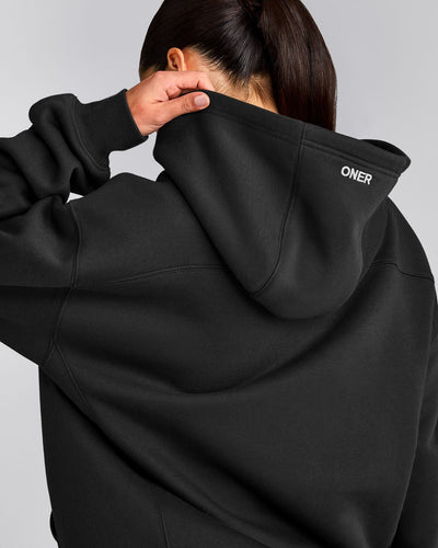 Foundations Cosy Hoodie | Soft Black
