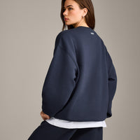 Foundations Cosy Oversized Sweatshirt | True Blue