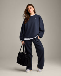 Foundations Cosy Oversized Sweatshirt | True Blue