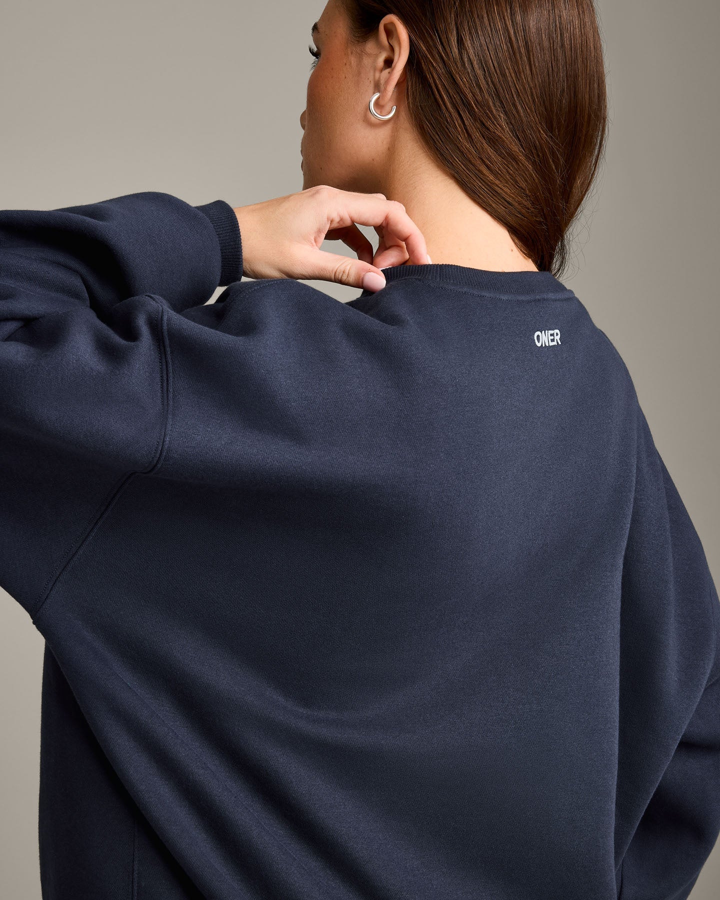 Foundations Cosy Oversized Sweatshirt | True Blue