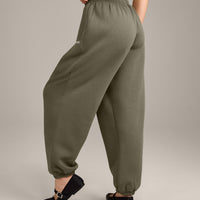 Foundations Cosy Oversized Joggers | Alpine Green