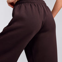 Foundations Cosy Oversized Sweatpants | Plum Brown