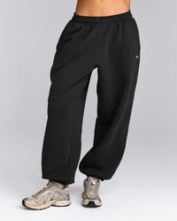 Foundations Cosy Oversized Sweatpants | Soft Black