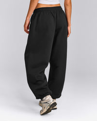 Foundations Cosy Oversized Sweatpants | Soft Black