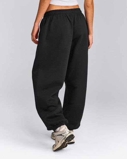 Foundations Cosy Oversized Sweatpants | Soft Black