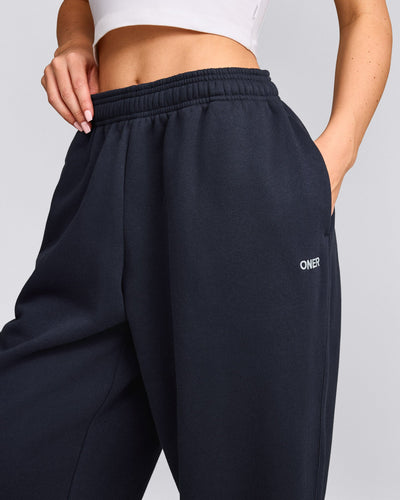 Foundations Cosy Oversized Sweatpants | True Blue