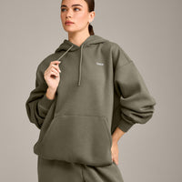Foundations Cosy Oversized Hoodie | Alpine Green