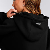 Foundations Cosy Oversized Hoodie | Black