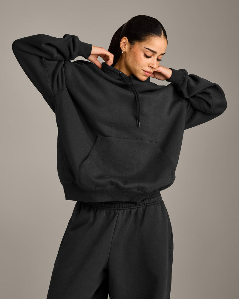 Foundations Cosy Oversized Hoodie - Soft Black | Oner Active US