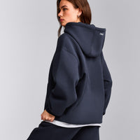 Foundations Cosy Oversized Hoodie | True Blue