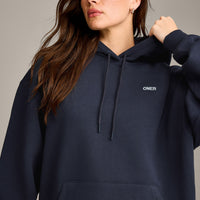 Foundations Cosy Oversized Hoodie | True Blue