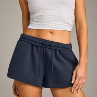 Foundations Cosy Oversized Shorts | True Blue