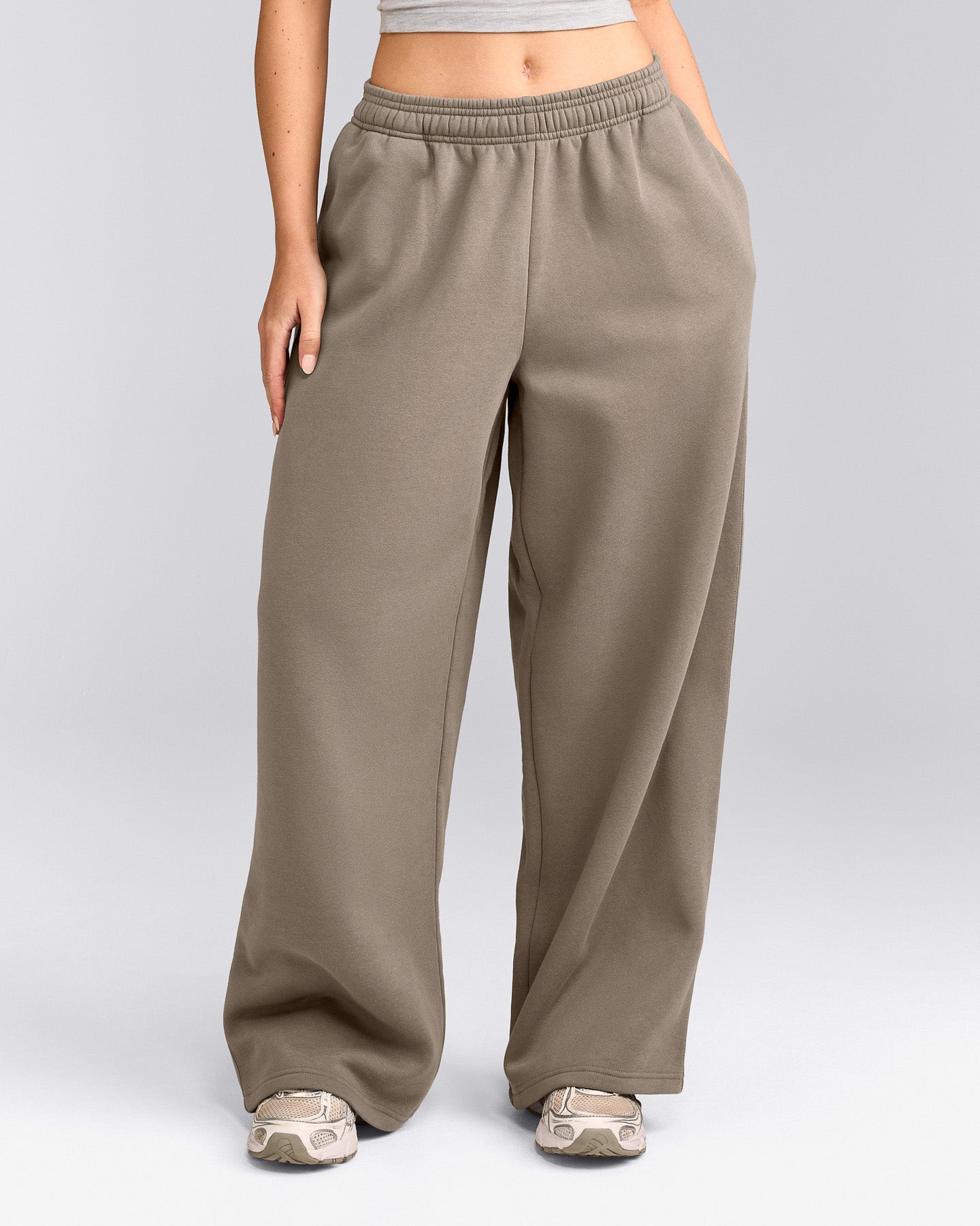 Foundations Cosy Oversized Straight Leg Sweatpants | Minky