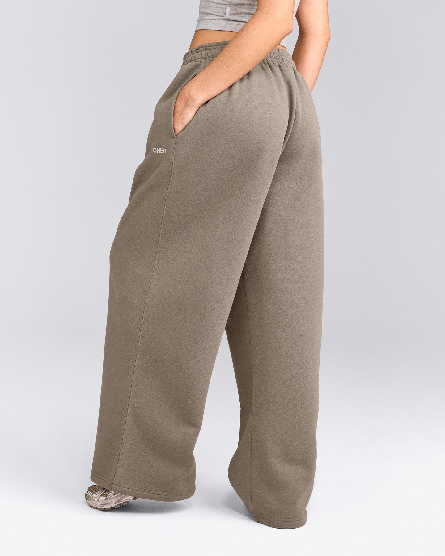 Foundations Cosy Oversized Straight Leg Sweatpants | Minky