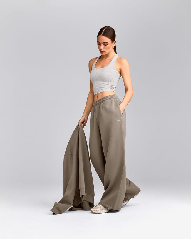 Foundations Cosy Oversized Straight Leg Sweatpants | Minky