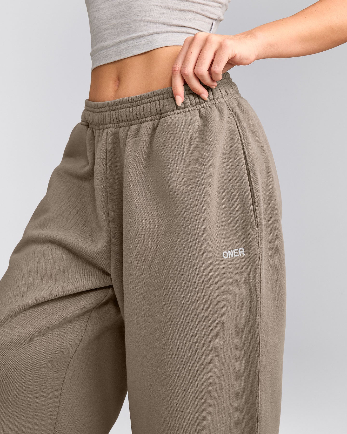 Foundations Cosy Oversized Straight Leg Sweatpants | Minky
