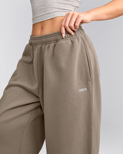Foundations Cosy Oversized Straight Leg Sweatpants | Minky