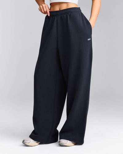Foundations Cosy Oversized Straight Leg Sweatpants | True Blue