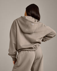 Foundations Cosy Oversized Zip Up Hoodie | Minky