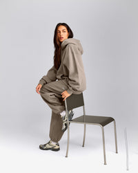 Foundations Cosy Oversized Zip Up Hoodie | Minky