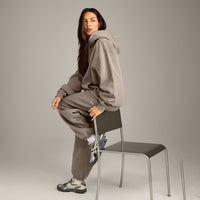 Foundations Cosy Oversized Zip Up Hoodie | Minky