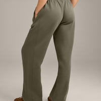 Foundations Cosy Straight Leg Joggers | Alpine Green