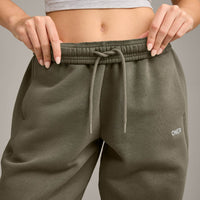 Foundations Cosy Straight Leg Joggers | Alpine Green