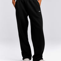 Foundations Cosy Straight Leg Sweatpants | Black