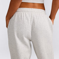 Foundations Cosy Straight Leg Sweatpants | Light Gray Marl