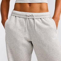 Foundations Cosy Straight Leg Sweatpants | Light Gray Marl