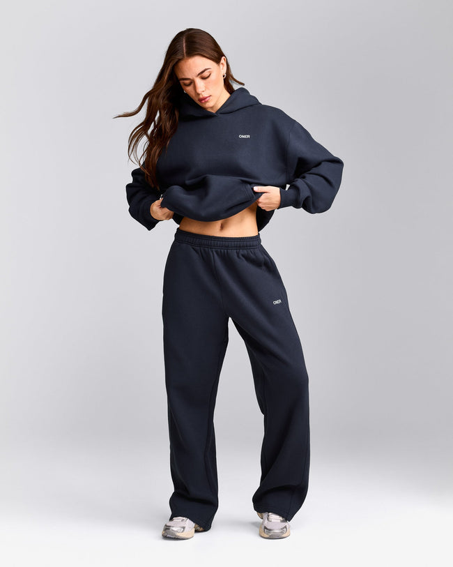 Foundations Cosy Straight Leg Sweatpants | True Blue