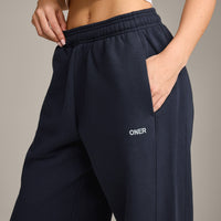 Foundations Cosy Straight Leg Joggers | True Blue