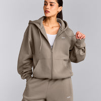 Foundations Cosy Zip Up Hoodie | Minky