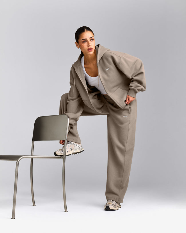 Foundations Cosy Zip Up Hoodie | Minky