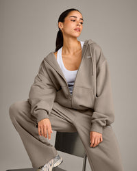 Foundations Cosy Zip Up Hoodie | Minky