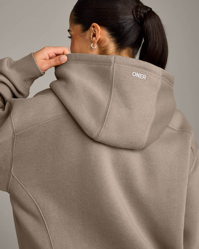 Foundations Cosy Zip Up Hoodie | Minky
