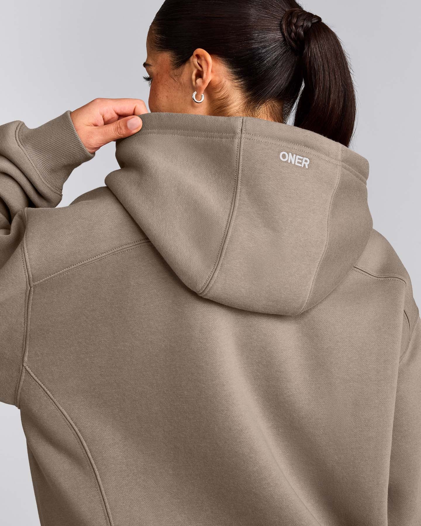 Foundations Cosy Zip Up Hoodie | Minky