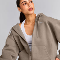 Foundations Cosy Zip Up Hoodie | Minky