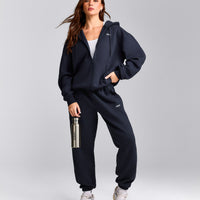 Foundations Cosy Zip Up Hoodie | True Blue