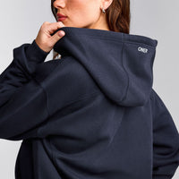 Foundations Cosy Zip Up Hoodie | True Blue