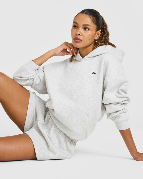 Foundations Hoodie | Light Gray Marl
