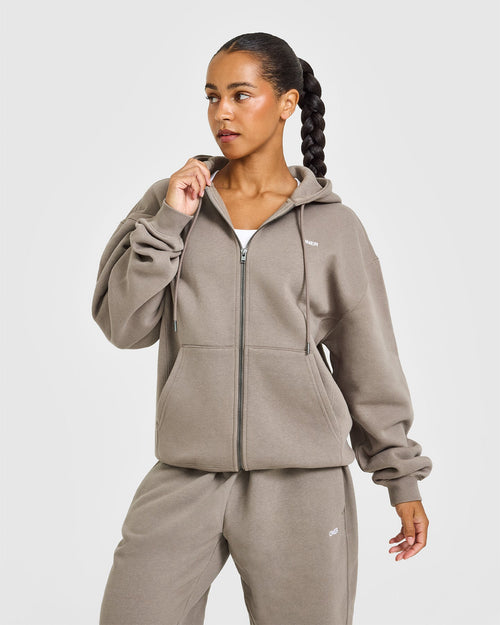 Oner Modal Foundations Zip Through Hoodie | Minky