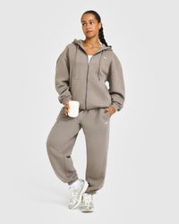 Foundations Zip Through Hoodie | Minky