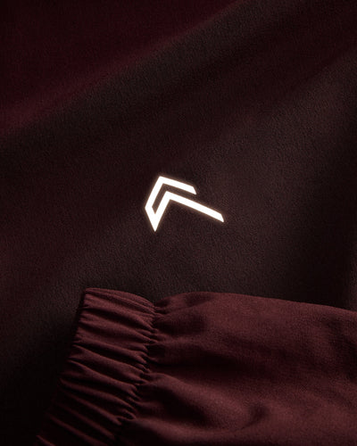 AirMove™ Jacket with Reflective Logo | Velvet Mocha